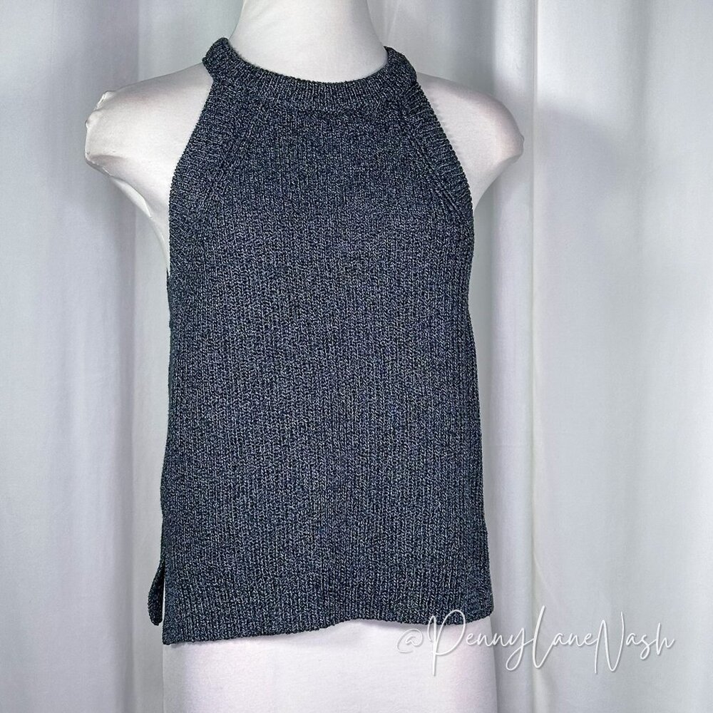 Madewell Valley SweaterTank Marled Slate Gray - Picture 3 of 10
